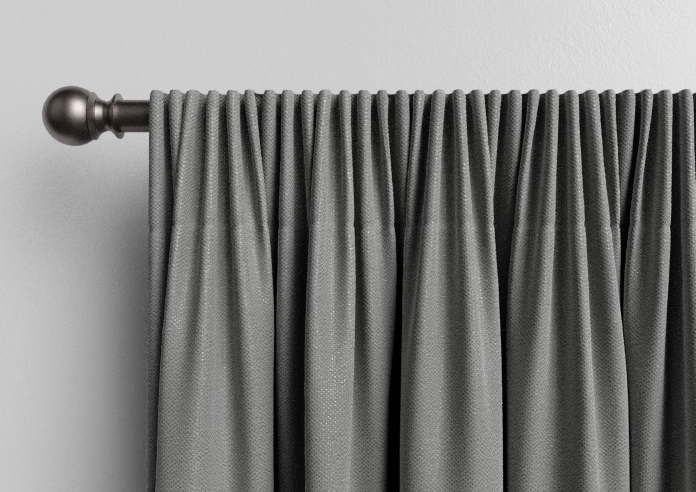 Sydney, Slate Grey - Made to Measure Curtains - Image 9